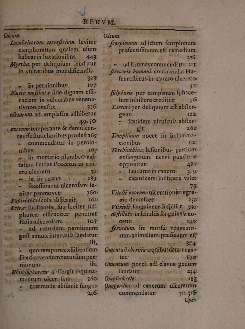  F Meier Peach FRU peo... NY S i camphoratum. qualem. ufum: *  Wabeat in luxationibns. - 443. ;Myriba. per. deliquium laudatur 328: jn pernionibus. 24 197 mofebat. i: fide dignam effi- caciam: in- vulneribus. venena- 376: eat - DE LE L] jo be iileicen. teeffeduachoribus prodeft 265; commendatur. in: pernio- ,, nibus: Pom ipid 307 . in: mortario: » plumbeo agi- NHetonib. annioso 2d e- ei f t ln laudat Pecce pie in can- were ulcerato eye ditt min yate OZzna:. a fou 2 69- ,bidi féceffionem: dd rns le-- i miter p romovet | .. x: . puriiuan ula; abffergit: 262: Petre: iu iua: leniter: | ful- ; phutea: fonus. eo penetrat: zr flafinlcerofim. fibi d oT tope adi recurfüm; pernionum: ! n$51 3 cabeatioqs 1 Gai ib;. Peu - quo temporeexhiben um: s, fitadicave ndumrecurfum per-- *agp OBEODUDE.. «e TAS EOUET 08 ,Blilüfüpl orum. a^ (ergiti inquina- s. mentumsuleercefum)... 260 |» .* €ommode: abíüumit anon 24 AM Imt SENE prefentifimum: eft. remedium: T xdi ED 3:6 - - ad firumascommendatur 21 Mni bumani commendat Ha- » fenrefferusin: cancro ulcerato P 3r -filbluris per campanam fplisce- ^. luminhiberecreditur 96: . urtariper deliquium: eft abfter- gens: Mida z - foetidum ulcufcula abíler- PUTA quts i 262. -Témpliiumr nocet: in- jnflamma- tionibus: ; 62: | Qerebintbiue: lefionibus: partium: exfingumum: nervi: pund&amp;ure: P eo opponmtul 1. »A A82 ocoms laudacurin cancro: 49 vil -' cicatricem: inducere valet: j YE Viel ovOrUtD: »: ulcerationes: egre« gie demulcet: 23$: . Vitrioli: fanguinem: infpiffat 380 7 ifia in iai io gnuineis no* HEDES L oor gin up ISP déroidum. im morfi venenato - rum: animalium proiggapre eft: abenuiin. cime verd ve Oinentali Sberniaa: quitiusdanz nega- i£p tur ^^ Oyblooe ice SER Qineugum: pim slavos pedi dt qr NT ,;n Audatugisubhes: uwniés 2344 Omplio cele: ipebealnas 41ifhsd8g Quofordón: ad! cancrüm: ulceratunv commendatur: 31.316 Ope*-