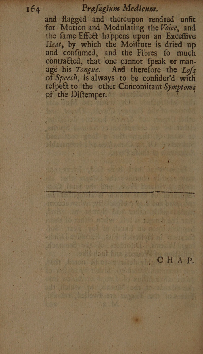 and flagged and thereupon ‘rendred unfit the fame Effe&amp; happens upon an Exceffive Heat, by which the Moifture is dried up of Speech, is always to be confider’d with