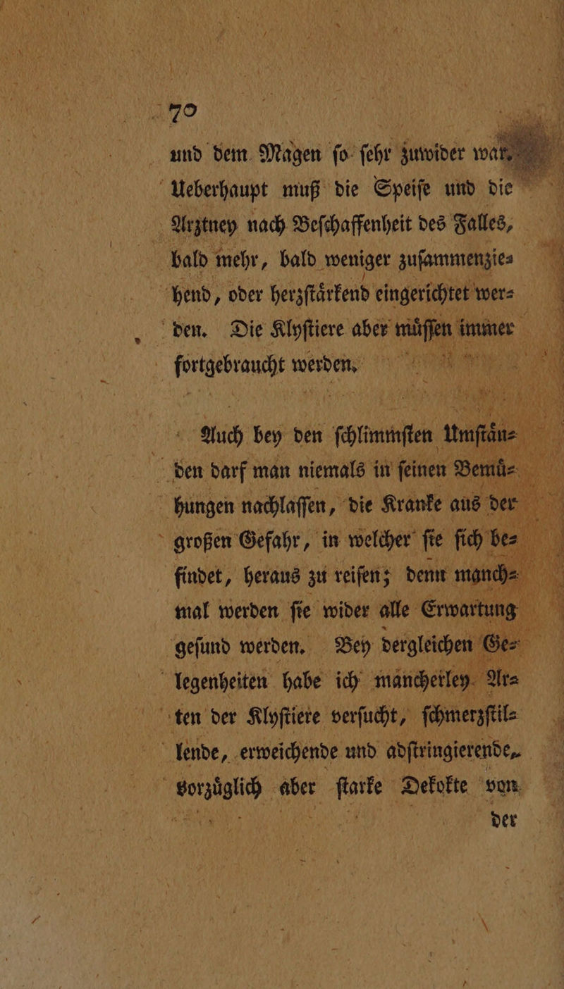 * und dem Magen ſo ſehr ger wa, Auch bey den ſchlmmſten umſtz t der