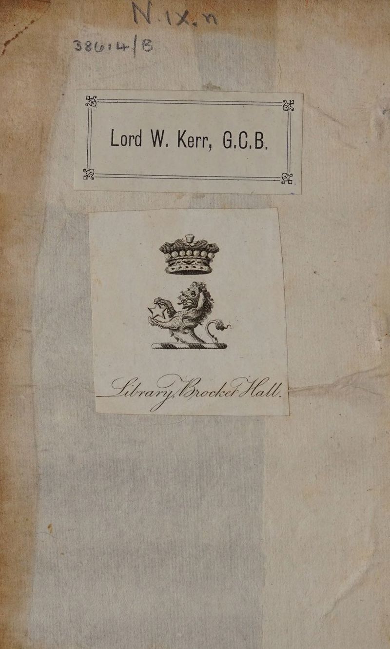 ~ Lord W. Kerr, G.C.B.