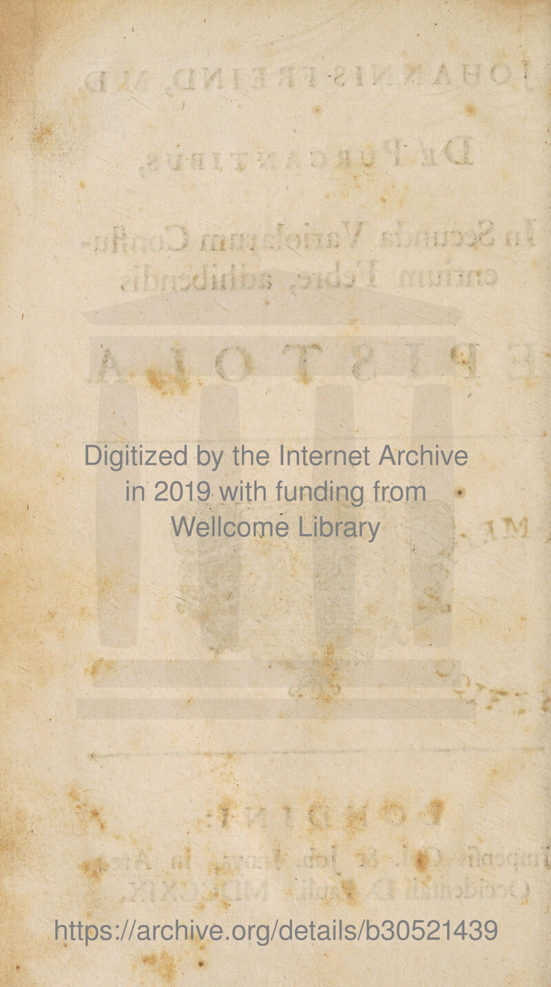 .•i i >• ' ' I». ... v'-. i i -v -> i •• : ( ■ • . ?■' “• 't * v t . 4 • i r , . rr ; - , / il ... • k; . ;■ ’ ■ • : v /. /..• .,i - . j r Digitized by the Internet Archive in 2019 with funding from • Wellcome Library •i \ -.v. » f 1f ■ V •• - V ( •* i y ? »■ n *■ ' t H - > . i# •, • ■ > - ■ ” - ;i. • r. i' . •• ‘ i- ’ T' • W • . »• .V: * » . ,,m - v’ ,* t https://archive.org/details/b30521439 -V