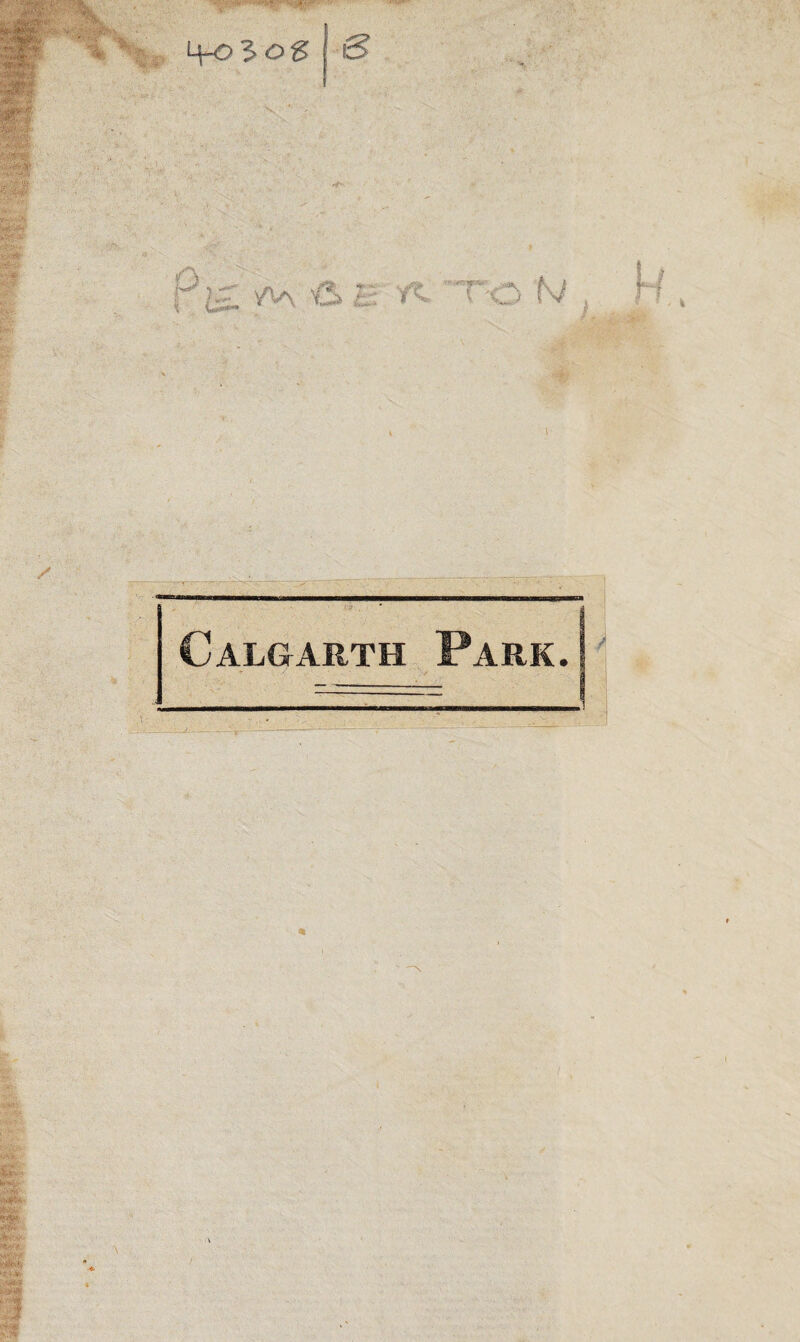 e /A v2> /c / Calgarth Park