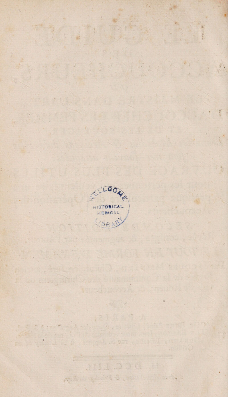 H*8T0«IGAL ^EÏMCAL