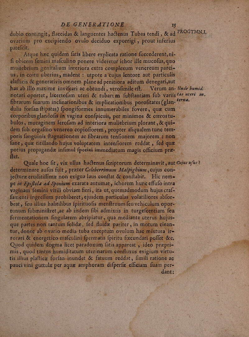 s om ntore aut. particulis | aditum denegariyaut Ht, Verom an- tà Unde Dbumid: has ab ill ) maxime P iB. ac A ortet lacertofam ut üarum inclin e an ftipatas | feonftabit. 'Hic nem- £y M hunc effufo intra ut quemadmo odum hujus craf- miditatut | duxus exigium virt — tis illius plaftica: forfan-inun et &amp; fatuum reddat, fimili ratione ac | P papuls per aque amphoram difperfa. cfíiciam. fuam per- dant: