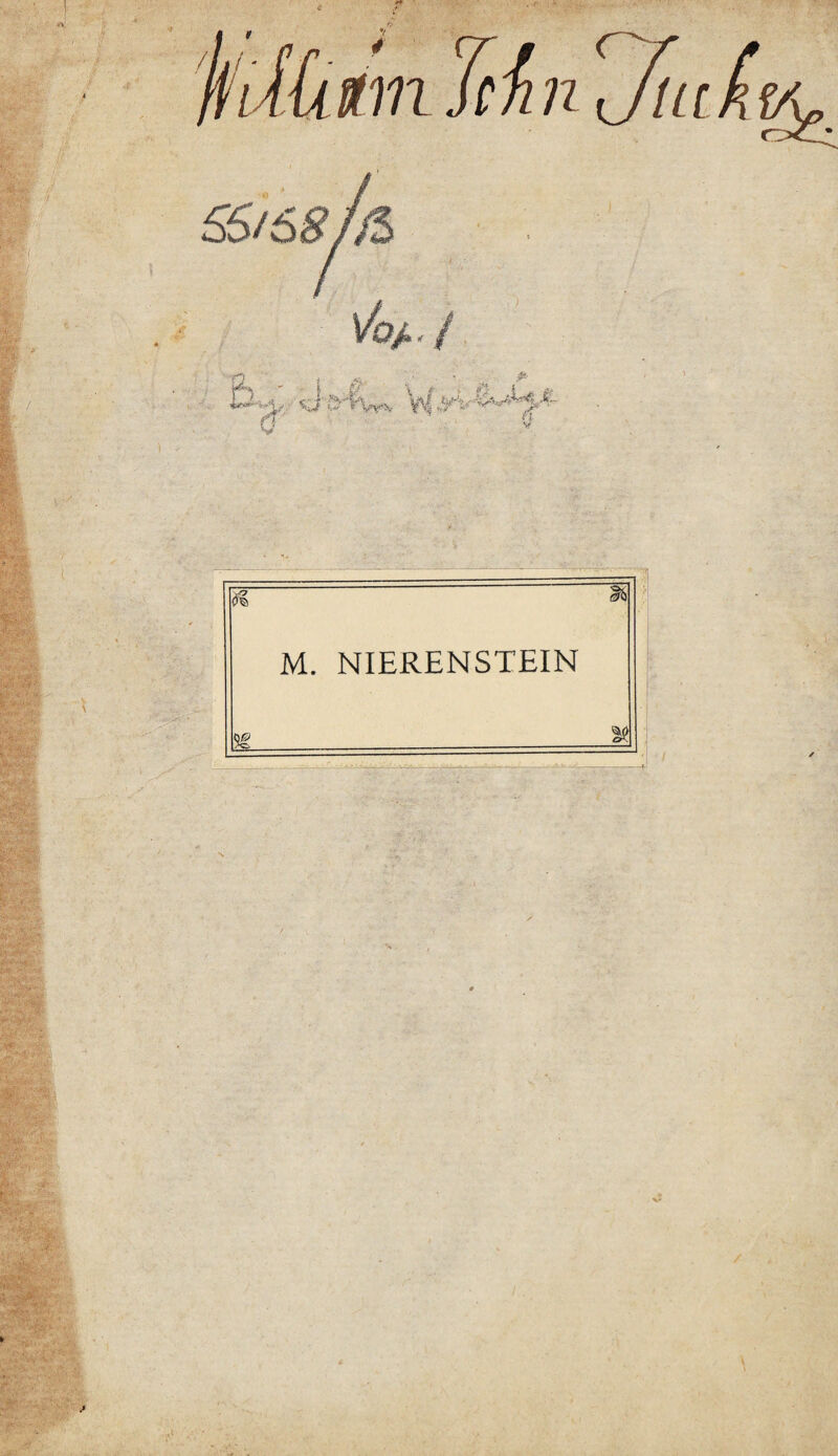 M. NIERENSTEIN