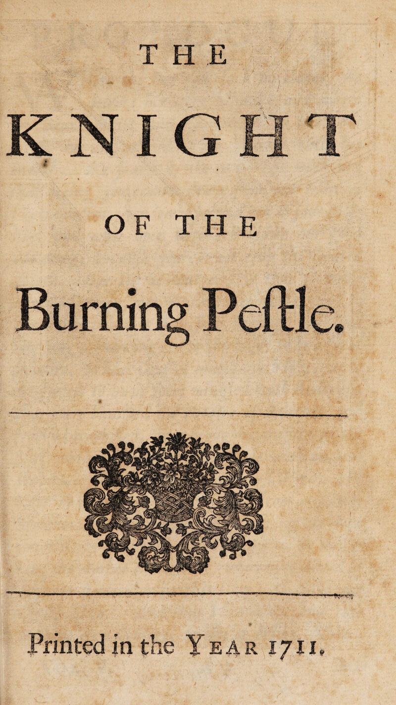 Printed in the Y e a r 17 ii