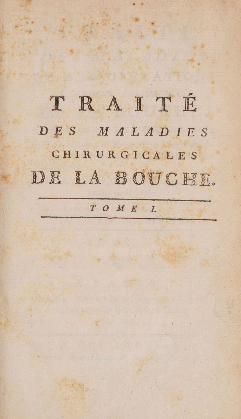 CA ta TRAITÉ CHIRURGICALES