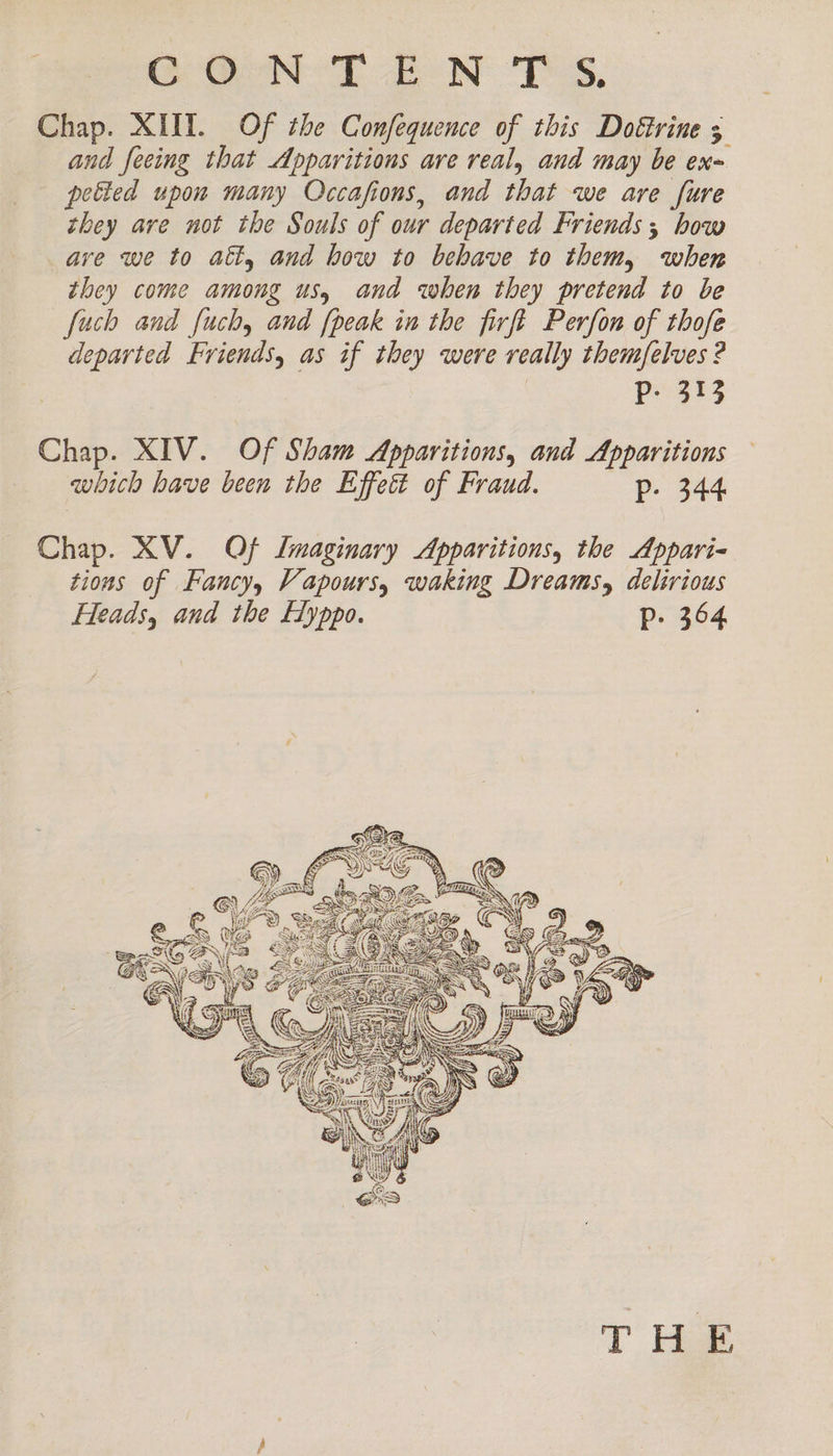 OG OoN DT BN TDS, Chap. XIIT. Of the Confequence of this Doétrine ; and feeing that Apparitions are real, and may be ex- petted upon many Occafions, and that we are fure they are not the Souls of our departed Friends; how ave we to atl, and how to behave to them, when they come among us, and when they pretend to be fuch and fuch, and [peak in the firft Perfon of thofe departed Friends, as if they were really themfelves ? Pe 949 Chap. XIV. Of Sham Apparitions, and Apparitions which have been the Effect of Fraud. Pp. 344 Chap. XV. Of Lmaginary Apparitions, the Appari- tions of Fancy, Vapours, waking Dreams, delirious Heads, and the FLyppo. Pp 364 THE =.