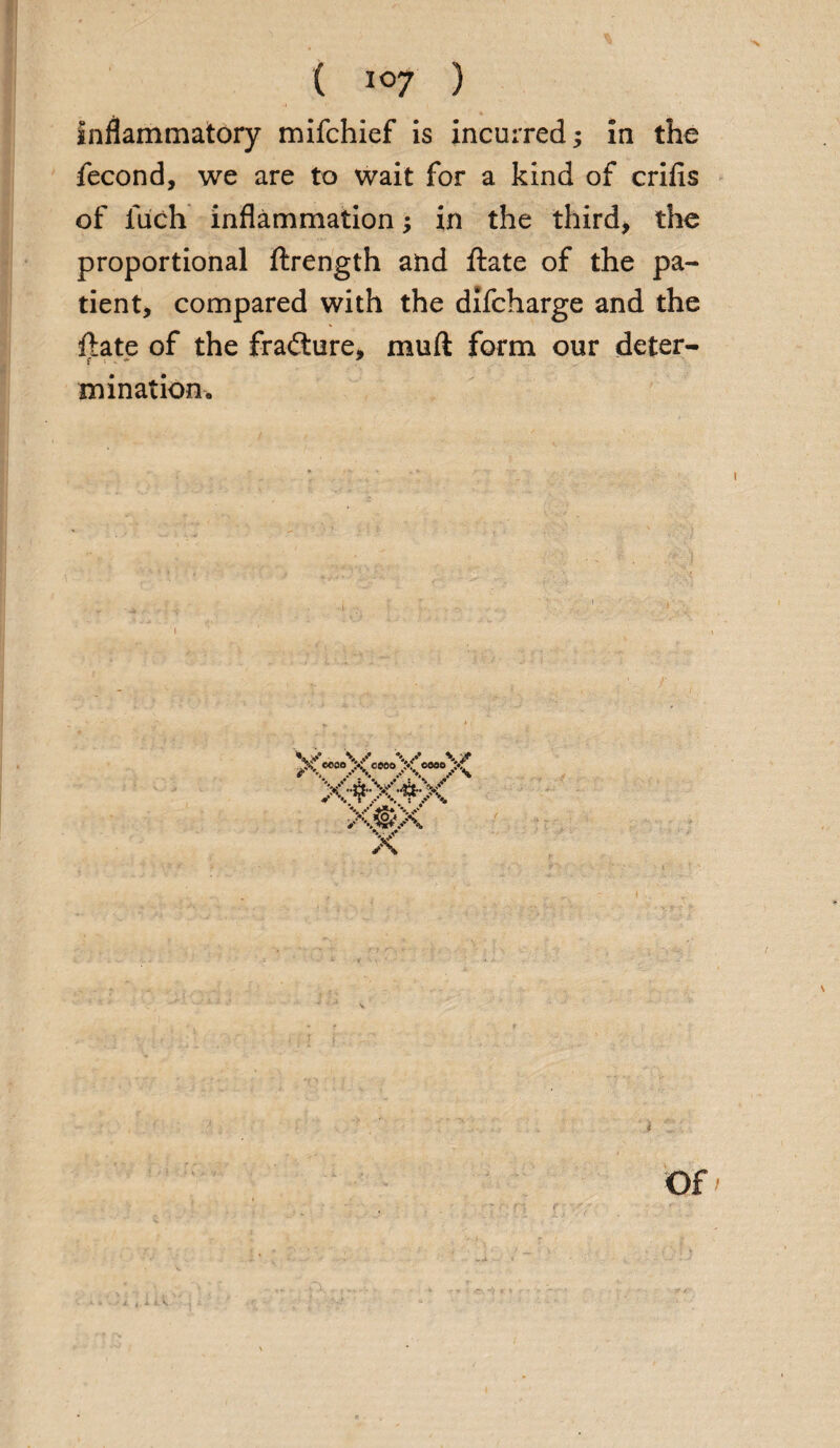 inflammatory mifchief is incurred; in the fecond, we are to wait for a kind of crifis of luch inflammation; in the third, the proportional ftrength and ftate of the pa¬ tient, compared with the difcharge and the ftate of the fra&ure, muft form our deter¬ mination. V V .•* *♦. \ * X eeao s cooo oooo ;•* * \ V S X 0 \ l t .* «. X@X ' • # A