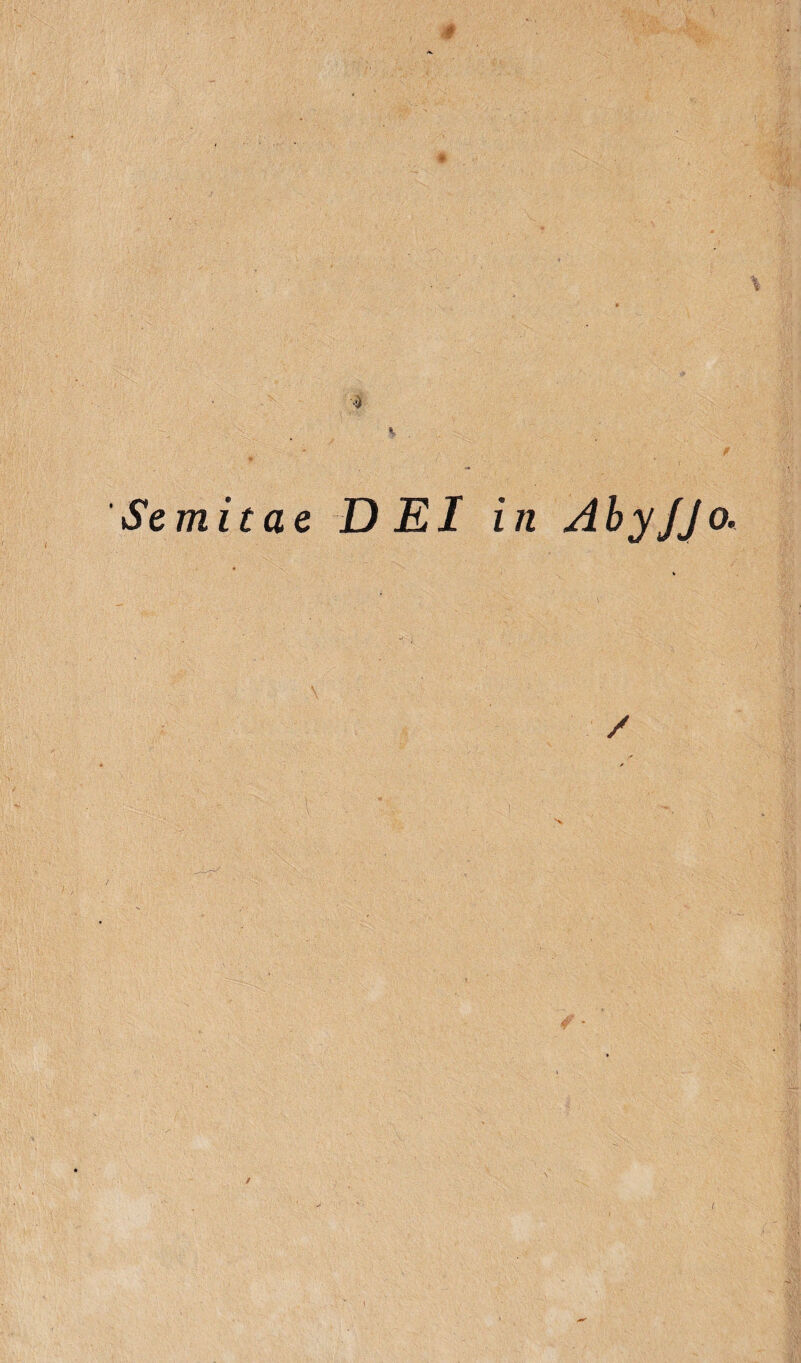 Semitae DEI in AbyJJ