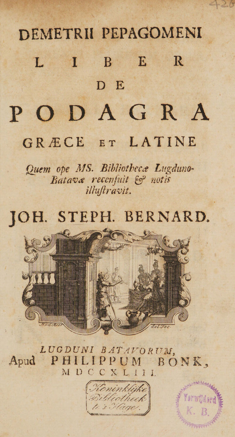 L-g b^ E'.CB D E GRJECE rr LATINE Quem ope MS. Bibliotbece Lugduno- Batave recenfuit £g notis ilufty pin Jon. STEPH. BERNARD. LUGDUNI BATAVORUM, Apd PHILIPPUM BONK, M DUCI XIX | epit 772 g ; b. $ P 3 vd / £4. | vete. Bh EE E-