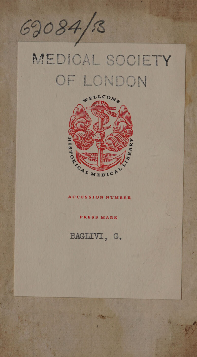 ACCESSION NUMBER PRESS MARK BAGIIVI, C.