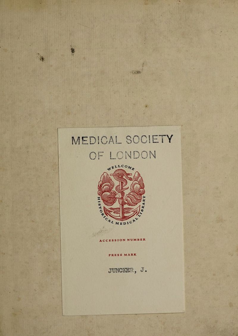 / accession number PRE S S M ARK JUNCKETi, J.