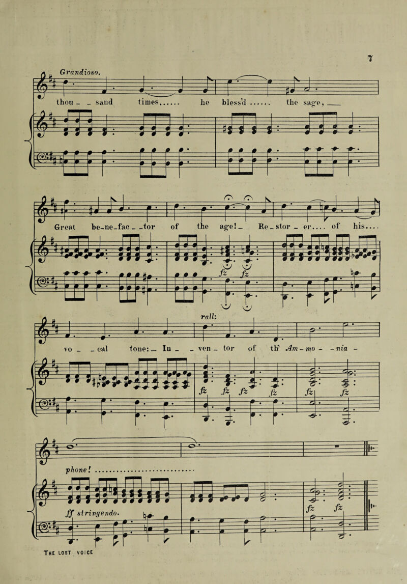T Grandioso. ——N # O  —^s»- X—f— -f/%—1— • n --- • a • a p t' .—n . -O- ff^^— — -H r--- thou A #r sand times. lie ble ss’d .... JF * dm a .Jjm. ; >5• • . -1 Hi—U——-—--— -m m * Jl*. jm a A 0 P-s < i • ■ -V- Y-M- m ...»c • * ~w V W t'S x a li * )_. 0^0y—: -A_A_A!0 0“ # 0^ 0 * 0 * j# v w » • . T* 1* r y~ • 1 . 1 WWW ^ r ] ■VY/f- !, a a a L V-O L_.,0. 0— 0 P .. •-§- —•—p •!- w w w P tzi i : a .li r • f rJHr -1#-:- K r> fv t=h #u t A • ■ * f * 9- r ’ r . J t It» • 4« a -m\— r~ 0 •i .m —1 G .-rift reat be-ne_fa lC _ _t( or of t ie a^ ^e! _ Re _ sto r _ e r.... of I lis.... / # #l ~ « * a * - n jt a - L 1 A a i 1 i . — w —W “in—arm • i • -V ww ■ Tinra 1 rr* 10T0T1 0 • 0 “•—f f 'til . - Ia • * ~ •m a j 1 i • ~s: *r ir ri a a a w-w] - “f vrw'P J ) r * 0 k i* * p 9 4 r Mi bL- • A. # 4 # 4 9 0 9 0 ,k v* c £ m __ • 'J y 0 0 0 0 0 0 t00 0^ - V rw jr h p r r w • r A 1 -v2z«_^ 1 r —r - —. .. ?.— w~-— *• A p L 1 V 0 1 0 • a -H i ii ^ L 0 A • JT\ ? A— \ w 1 s 0 • 9 p ¥ W A • m • 1 V m u tt u wm 9 0 • W~ • ** 2 • p- 0 1/ W r O' O' r-h i dii/* -^ « * * « • TT»— 1 a • -w— a . -m -w yo _ _ cal tone ■- I n . _ ve n _ to r o 0 • r f thP Am - mo - - n z a i\—w »-,-n -— r a i i r__ l -1—^ « •- • 1 — p 0 4 ,s . 0 a • t i • • w - J n w r 0 1 • i • j-c « r? JIb ^5 0-J)0-J pi ^ 0 0 ‘ i fz j fz* ! * -9 “ • - .A 1 • ■ _ • /z j • r • ^ f • • V i -1 r~i- A A _A_A- B TWiTi LL i i F—i-1 r. ■ w • 9 w • c; • 1 V/ i— H- -W • J f i i-;- W £ • r > • 1 * 0 k f 9 • 1 ► • -€ r» — -6 t • H. o- --■ - -- III- ft A j)h »f r onel . -n m r (W !f—•= <4j34^ l—0—an - rp - -5 • • — p I Sra\* —i ff i % s;-Ml stririgendo- M—<§=T' p-f- mh H-11 ^0^0 S g f j ^ • * 5--- P-!-6 * 0 fz -9-^- -<5 • I fc4 ~<f— »- k i »v:i hH v »- 2-5- C