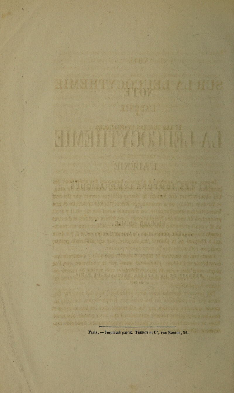 Raris. — Imprimé par \E, Thünot et C% rue Racine, 26