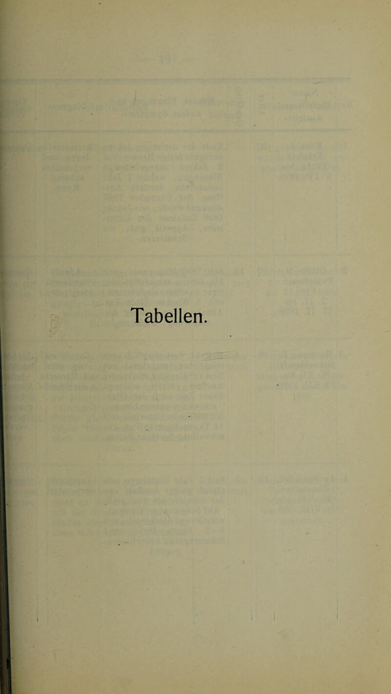 Tabellen.