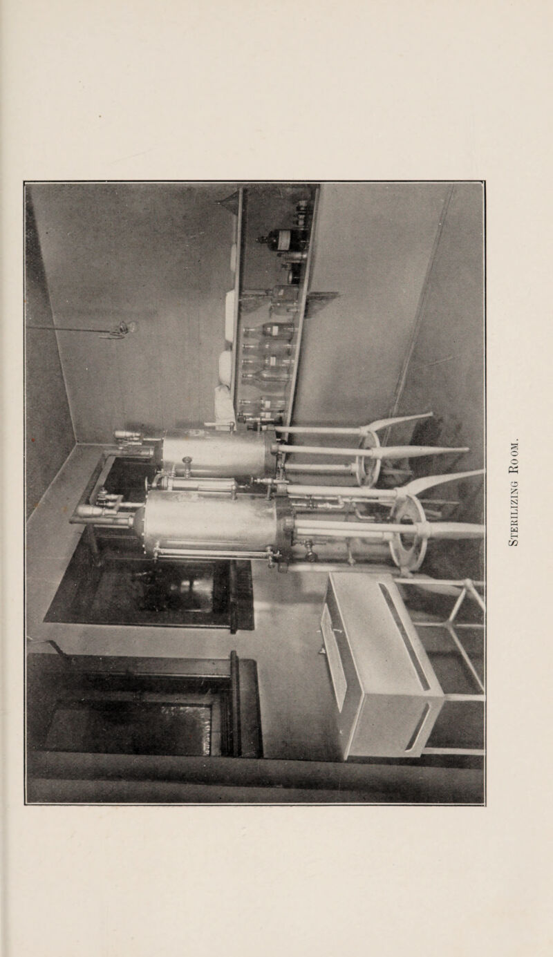 Sterilizing Room.