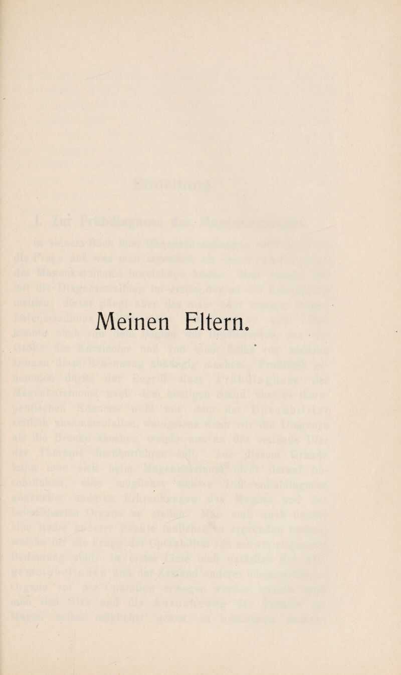 Meinen Eltern