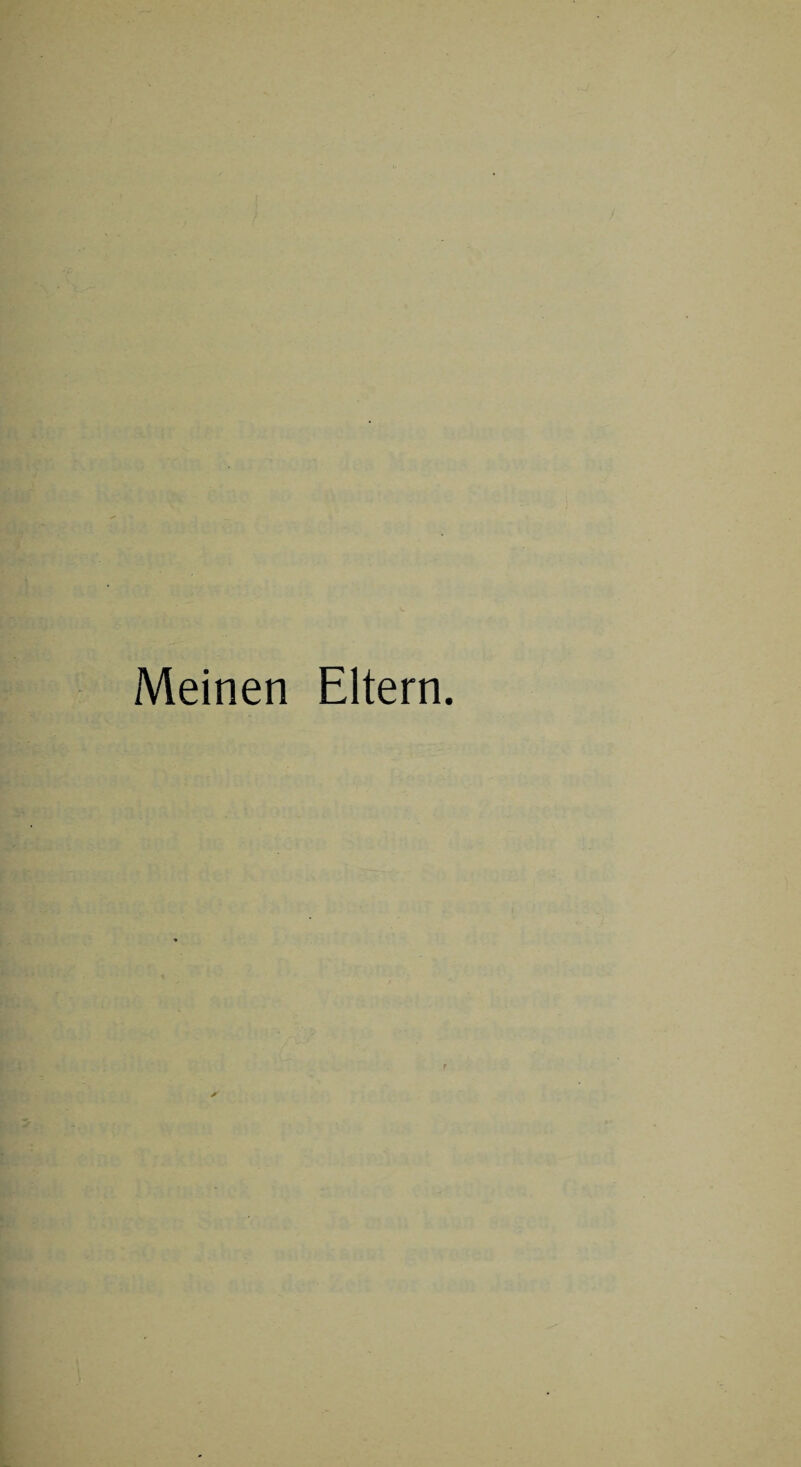 Meinen Eltern