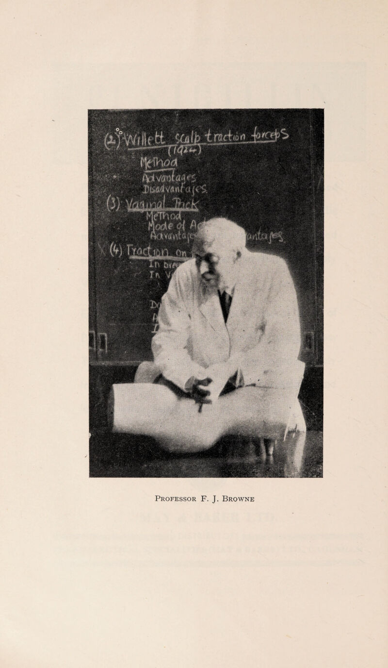 Professor F. J. Browne