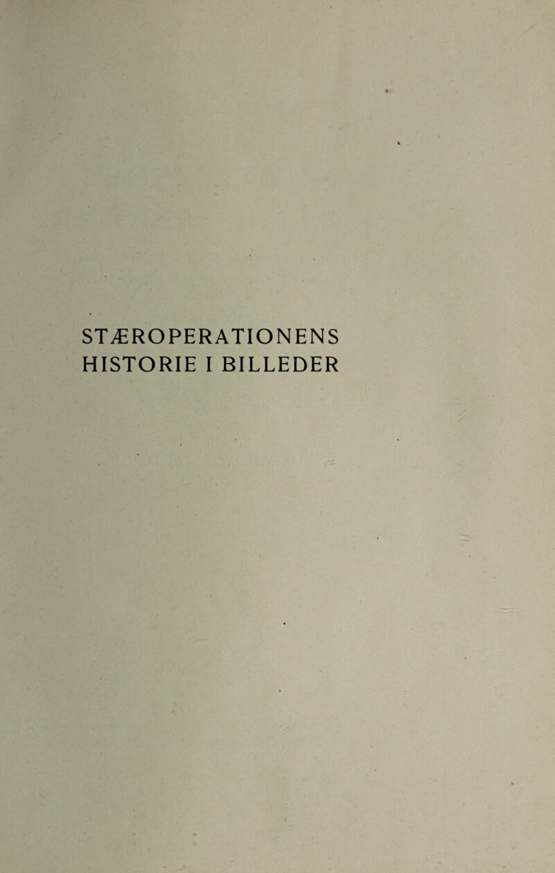 STÆROPERATIONENS