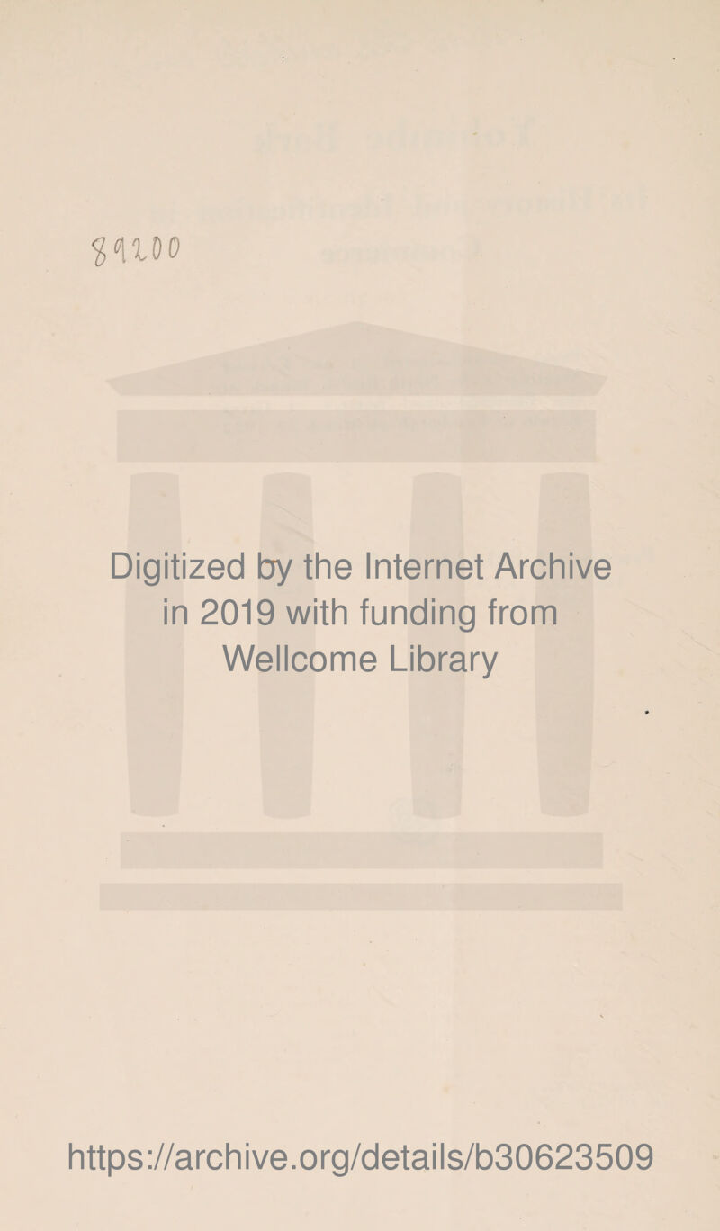 SHOD Digitized by the Internet Archive in 2019 with funding from Wellcome Library https://archive.org/details/b30623509