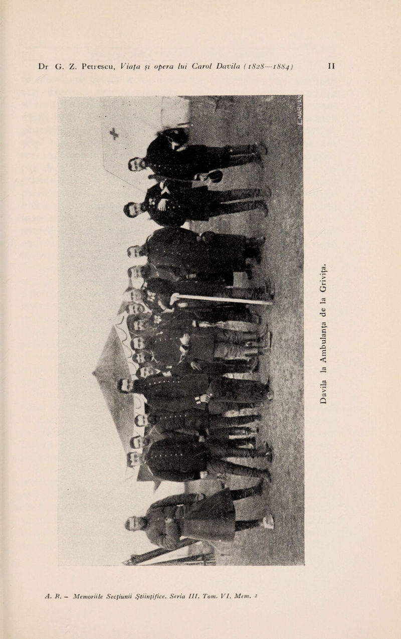 Davila la Ambulanţa de la Griviţa.