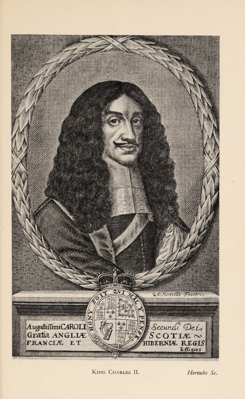 King Charles II. Hertochs Sc.