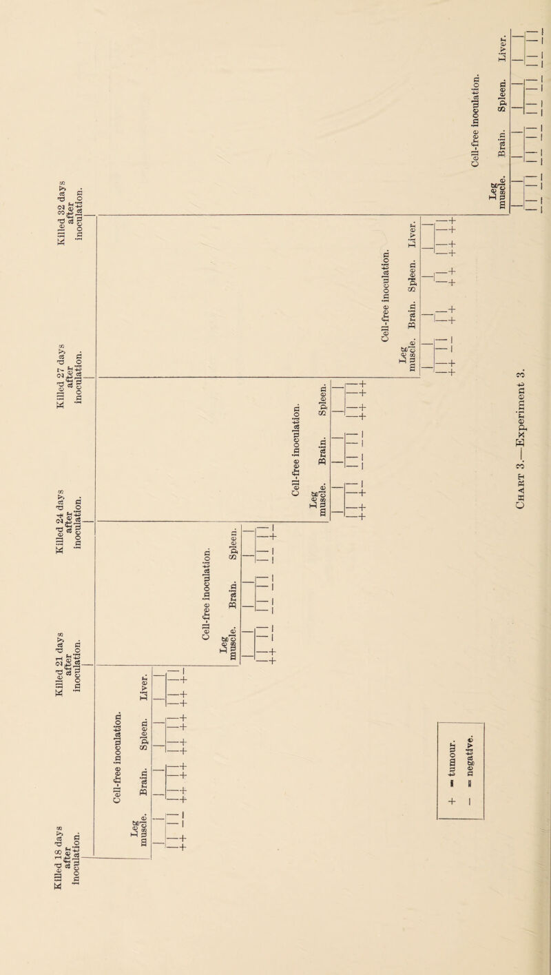 (=1 o CS o o A O) a> o O 0 o <v ft CO c3 PP c« ^ * rd o fi-f •'^ S-s ^‘Sg' O .73 7! M © M'S ® s 1-^ 1=1 a CO ►>5 c3 I> 5n^ I^i s 71 o 71 O 1^ O o .£ <D q; 0^ a <1) OJ «N a 03 cS W w ^ • 03 71 'O O ©i (MJj to. -'33 G M •” CO ^ . cS G 'G O fi-j •'^ I'^i :P3 W CO c3 P3 O °0 ©1^ 1—I JS ®3 . a;> bc3 O) CO ^1 -+ -+ -+ -+ -+ -+ -+ -+ -+ -+ G O • pH 4-^ C6 P-H G © O G • ^ a:> (X> O fl O) <D ft CO 03 t-i M a> W)o <D 03 ^1 -+ -+ -+ -+ -+ -+ -+ G O g 3 « o G O) O) I ft} 03 O ft 03 03 ^H a «3 eS (H m © M © © m ^1 - I -+ -+ -+ G O S as 3 © o G •fH © © ©H © O G © © a CQ aS © W © MS G a GlS?? —+ —+ —+ —+ —+ —+ —f- —+ —+ —+ —+ '+ -+ u 03 > o a 4^ ft tS) J3 03 4^ G i H + 1 © a M C3 O ft Chart 3.—Experiment 3.