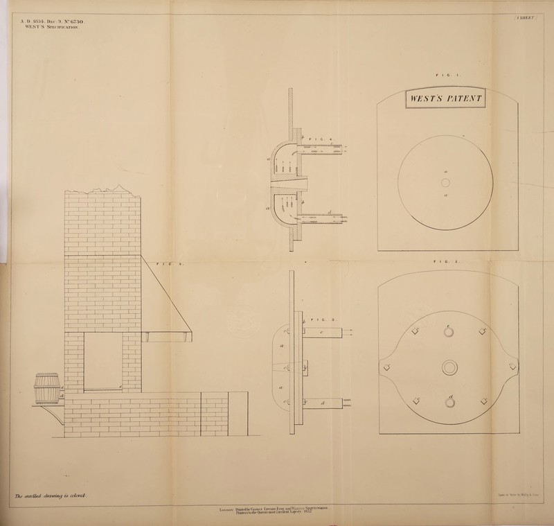 I SHEET. A 1) MM.. I)k(’: D, N°67:iO. WliST'S Specification The enrolled dramruj is colored,'. Drawn an Stone by Malhy k, Sons I.ON don: Wnlol liv (Ijioue.i: IjwvAim imurtim or.om.r. . ,0-7 Prin1oi'Stolli<‘ Queens most I.xcciUnl .Vajesn loo/.