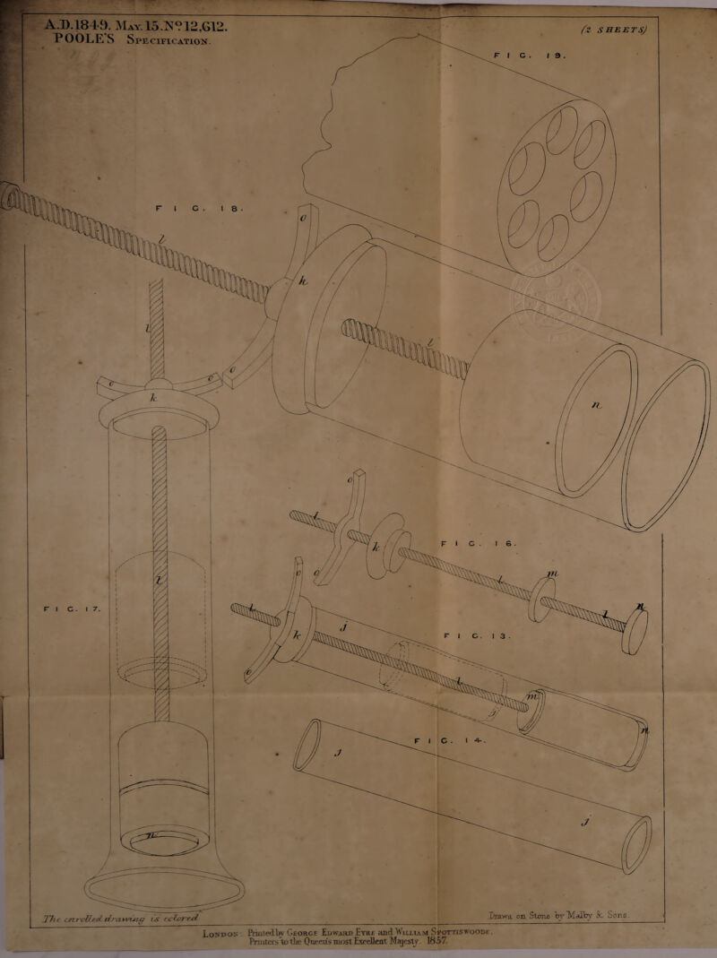 London Prm'e'Hn'George Edward Lyre and William Spottiswoobi:
