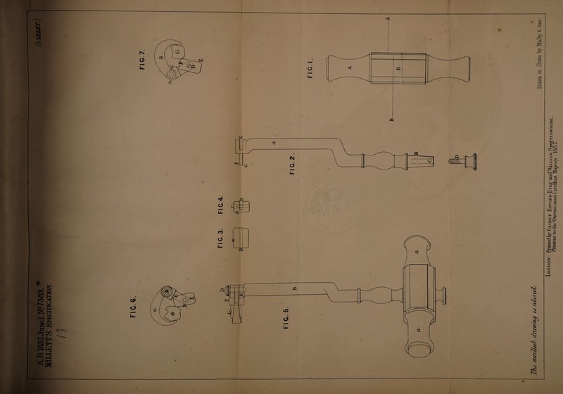 A.D.183Z Junel /NP7383. * (1 sheet.) MILLETT’S Specification.