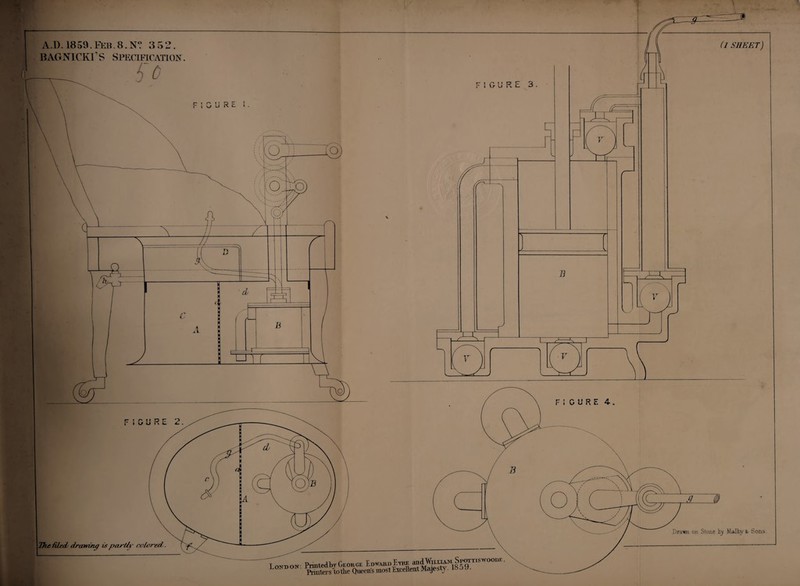 BAGNICKfS Specification. So r The filed drawing is partly colored. n__jur.rn.pi: l'mmn I.YKE andWnriAM Spottiswoom Dra-sn oj) Stone by Malby fc. Sons