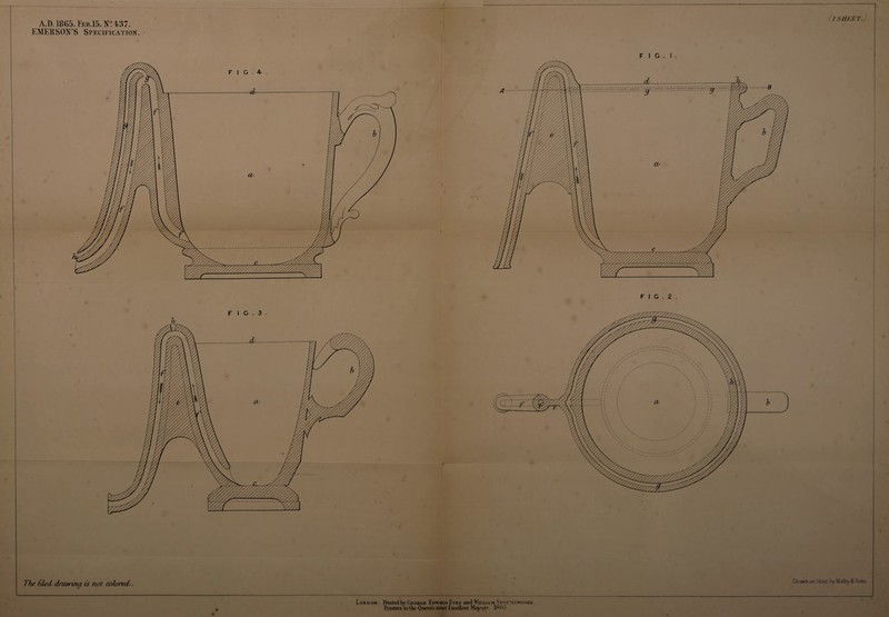 The TiLedi drawing is rioL coioneoL. Drawn on Stone by Malby & Sons London hinted by George Edwahd Lyre and William Sdottiswoode. EMERSON’S Specification. flSMEET.)