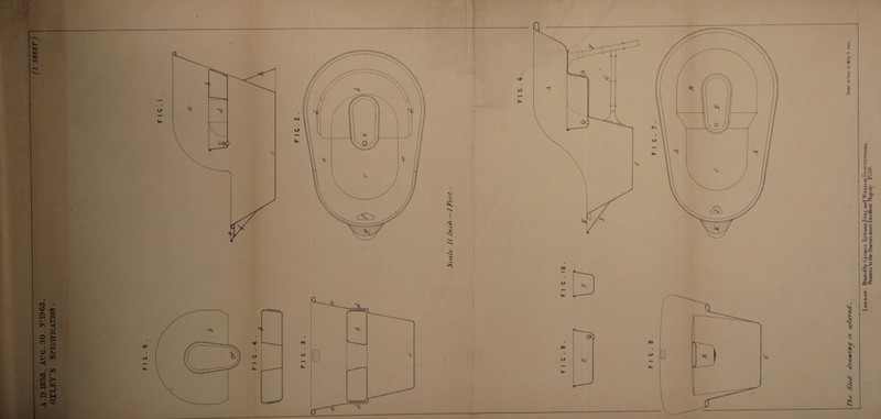 A.D.1858. AUG. 30. ]T1S)63. OXLEY’S Specification . CD O
