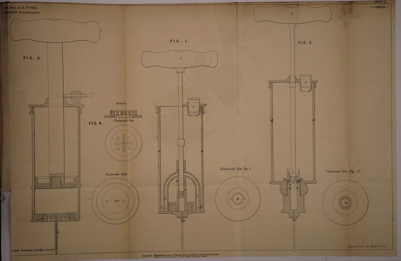 ^HEET 1. kl842- At7c;3.N?9435. tSO^^’S Specification. 4 (i> ^oU£cO drai^rng is partly cvlcred'. '■■.h FIG. I. iZ SHEETS.) c 7 FIC. 2 Uhdersisie Jim I'ipr.J. Undsrsids-'J^eh Z. Dra^Ti on Stone hy Malty IC Sons London: PunKxlbx- G.ioiu-i; IIdwauu Iniii: aiid Wii.i.iaai Si:ori«sw)ODi: