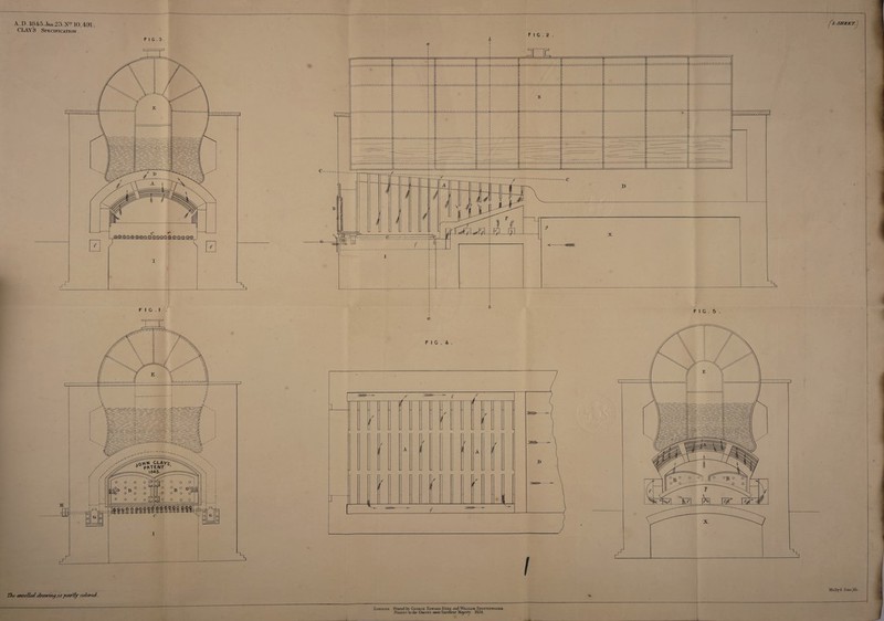 All. 1845. Jan 23 ,N° 10,491; 01‘AYS SPECITXCATIQN . F I G . 3 . F I G . I F I G . 4- . / /i 1. SETEET. V Tho enrolled drawing,w jiartbg colored London 1’i-inled by George EdwardEyhe and William Spotti swoons IVinicrs to tie Queen's most Kxcelleni Majesty. ]&54. Maltyd, Sanadib