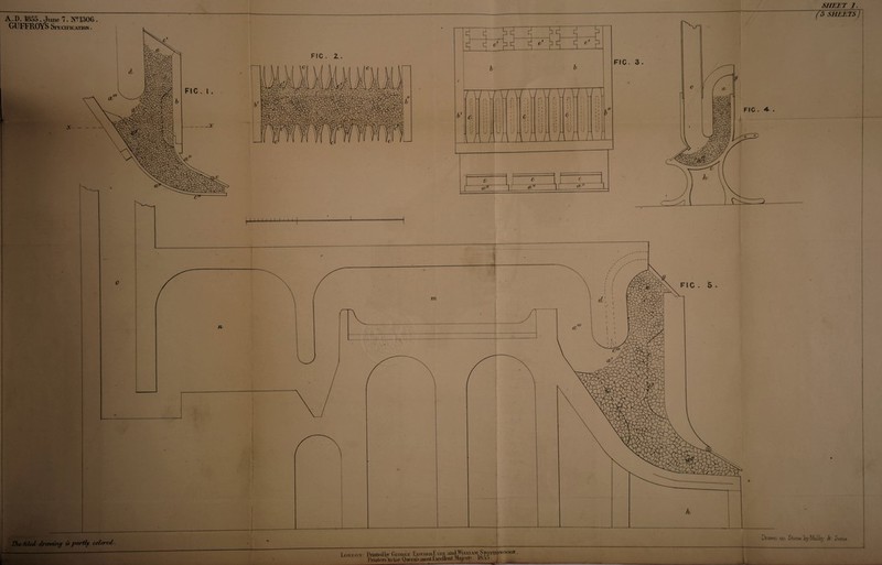 AD. 1855. June 1. 1306 . GUFFROYS Si't ri lu.vuoN. X II 1 I 1 1 1 1 0 fl _ --— IhoiiUdy drawing is partly colored . b1 mxri/,iv/,,w„w,w.,w!.4.4 0 LU. i I A A'A /I 0 & a/1 CL' CL1 FIC. 3 SHEET 1. (3 SHEETS) m c~ — • 1 Drawn on Stone ijy MaiD; 6c Sons . ,on don : Printed bv Gtoiicr. limvAimEviuj aiid Wii.iJ VNiiSpoTTii>vrooi)F..