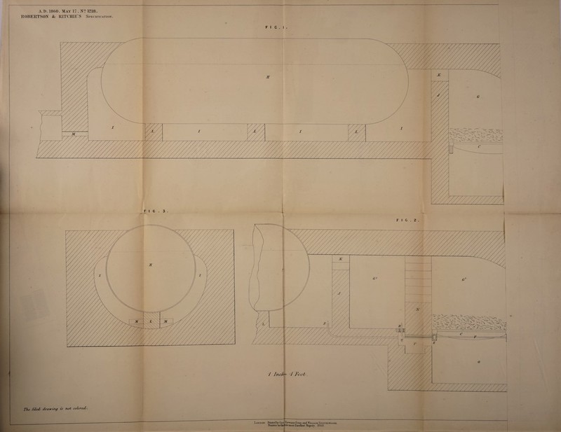 A.T). 1860. May 17 . N? 1218. ROBERTSON & RITCHIE’S Specification.