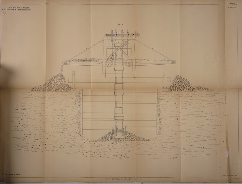 SHEET 2 A.D.185J). OCX 6.N° 2284. G & J.GIB S ON'S Specification. (2 SHEETS)