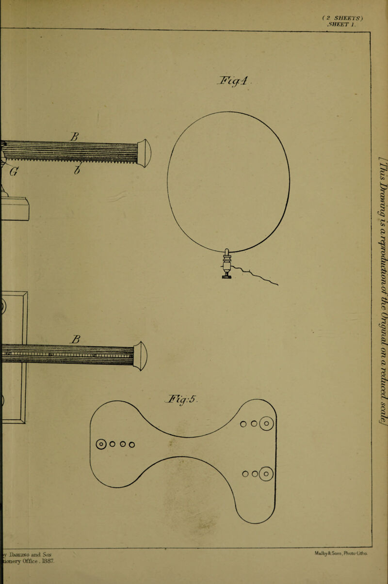 (2 SHEETS) SHEET 1 MaJb^&Sons, Photu-Litho