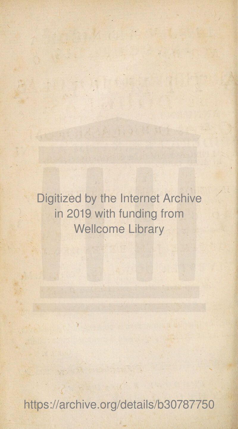 Digitized by the Internet Archive in 2019 with funding from Wellcome Library i