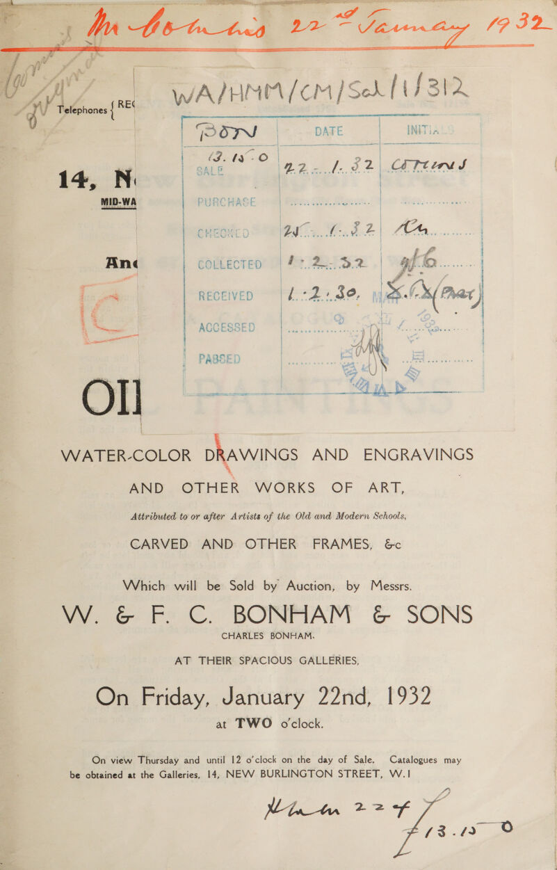 |  DATE INT in   (7. tay ol, | SALE (eee 7.3 2 Carey PURCHASE nm CHECKED a. LL: rl 4... Le | COLLECTED |47.2.-32 of @........ RECEIVED «=| 4.22280, pied. ar ACCESSED   PABSED 