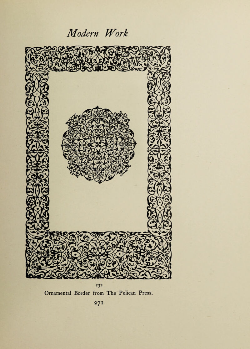 232 Ornamental Border from The Pelican Press.