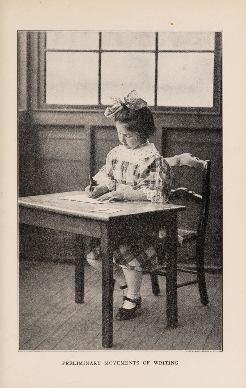 PRELIMINARY MOVEMENTS OF WRITING