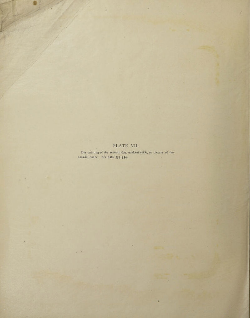 Dry-painting of the seventh day, naak/^ai yika/, or picture of the naak/?ai dance. See pars. 553-554.