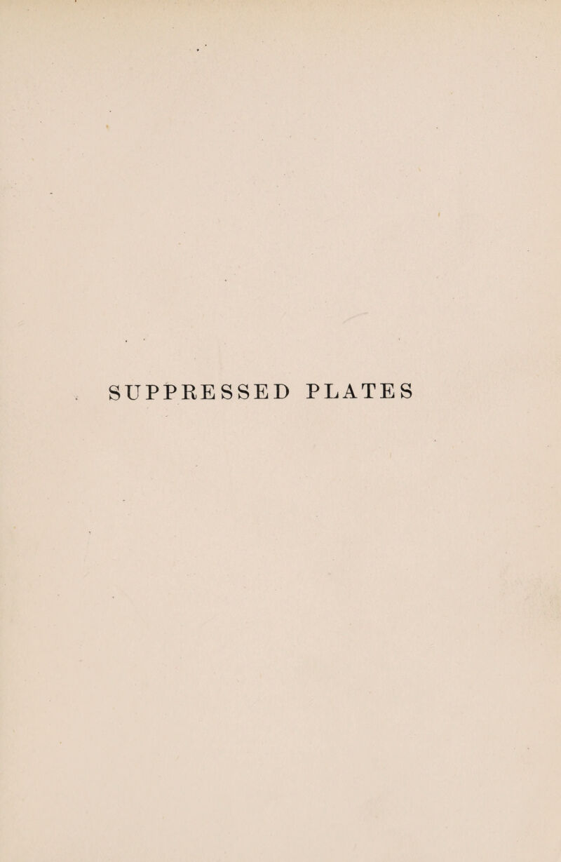 SUPPBESSED PLATES