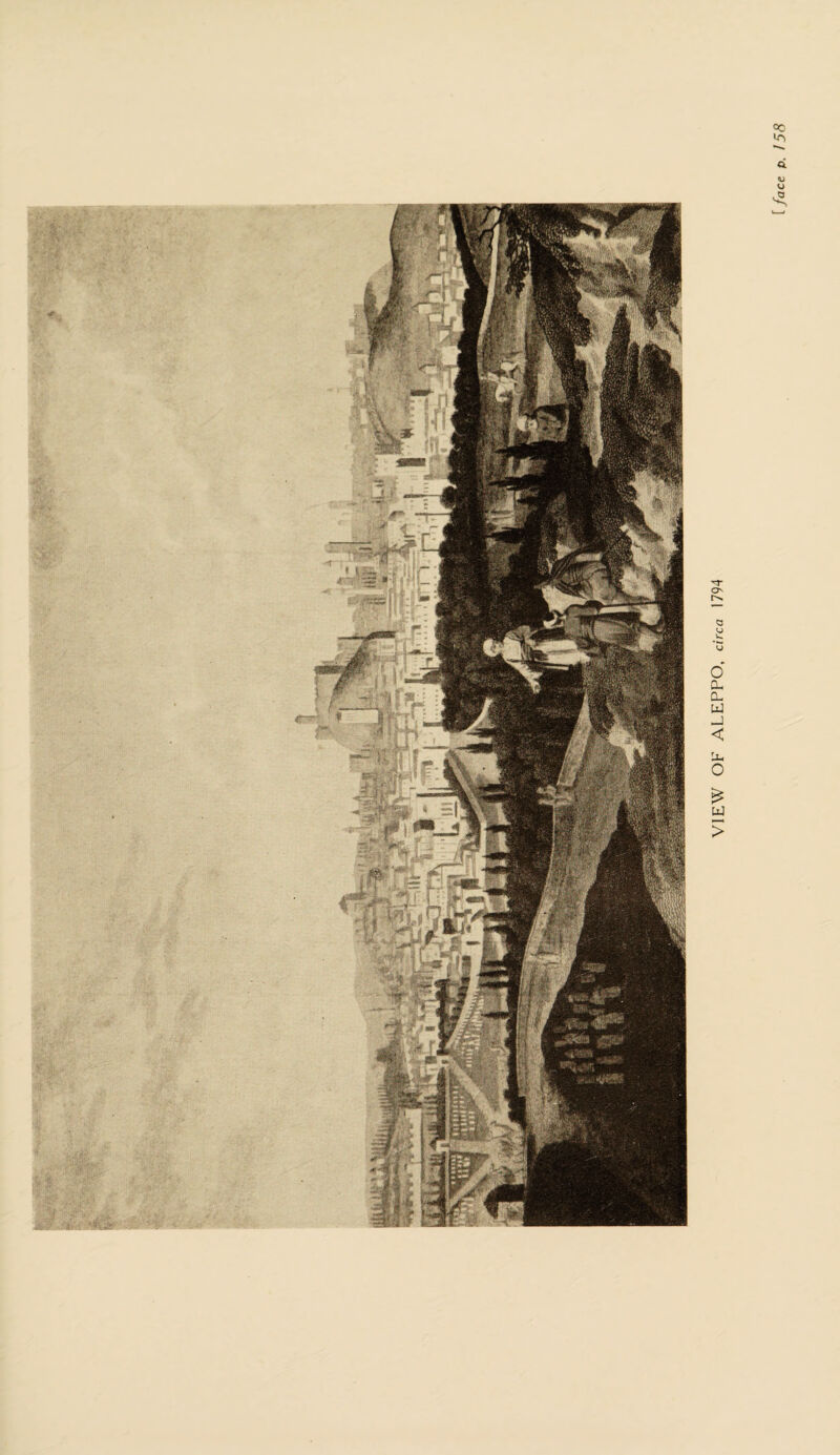 00 <u u VIEW OF ALEPPO, circa 1794