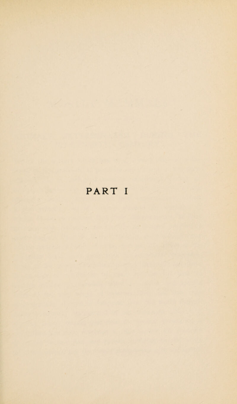PART I