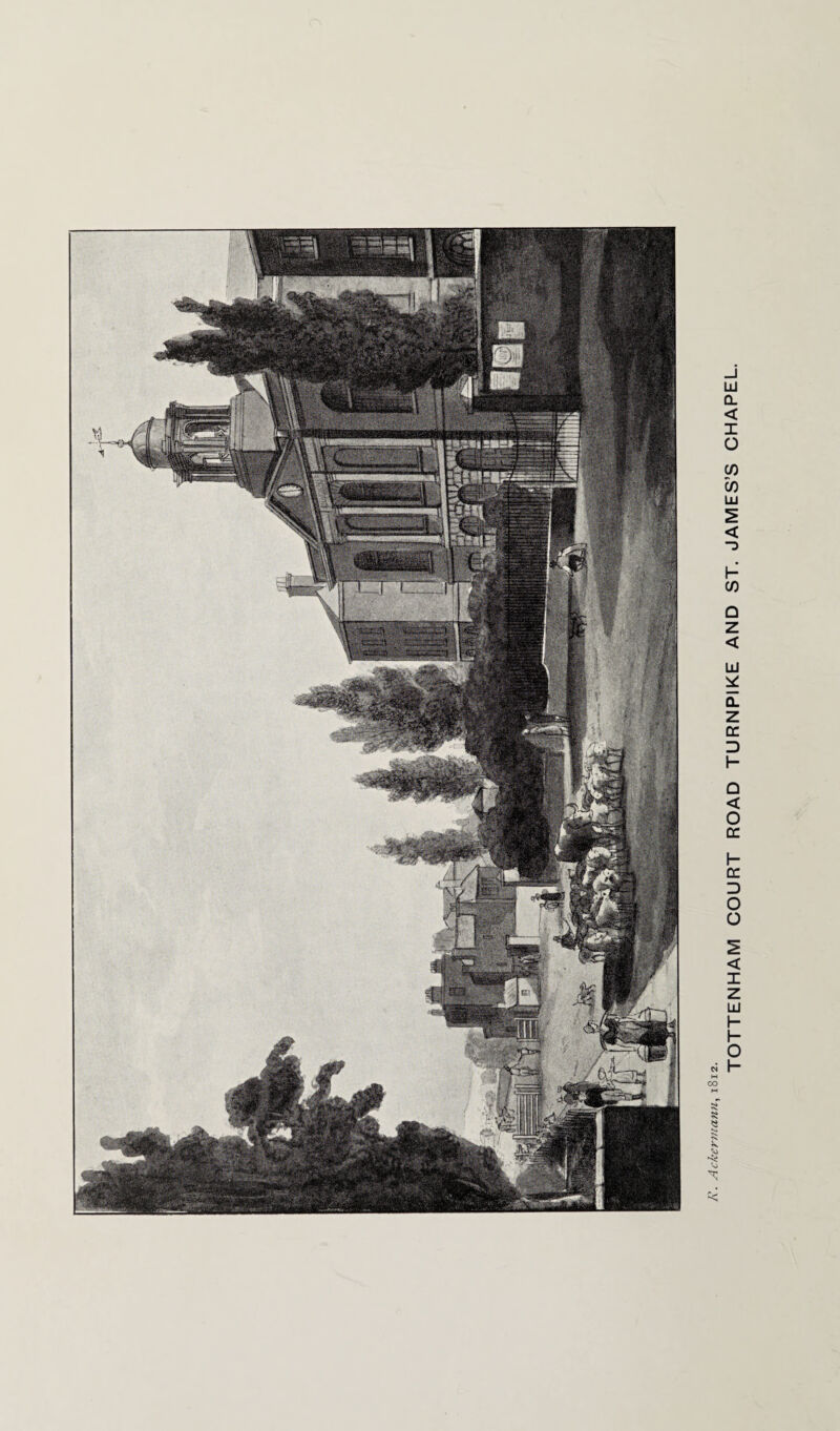 TOTTENHAM COURT ROAD TURNPIKE AND ST. JAMES’S CHAPEL.